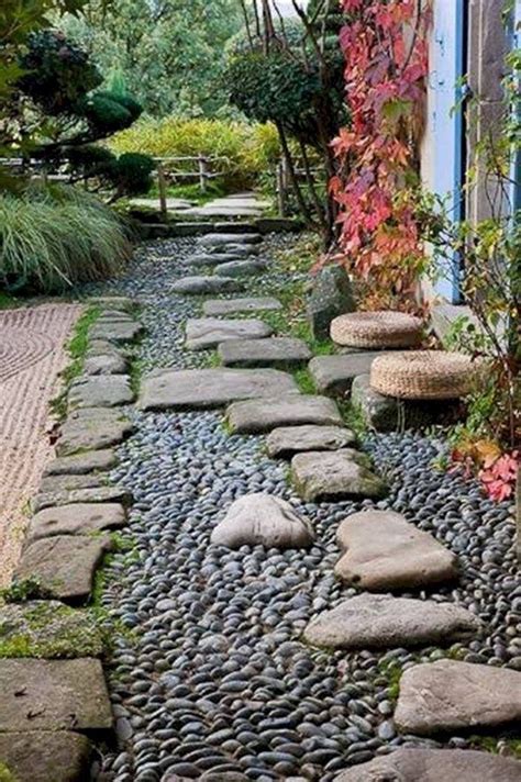 35 Fabulous Small Garden With Stone Path Garden Paving