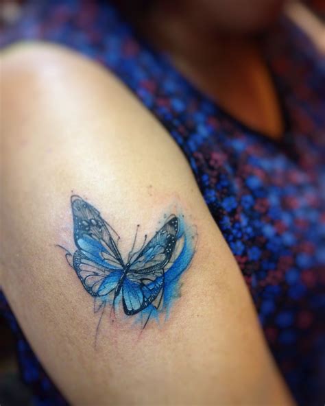 Butterfly Watercolor Tattoo Tattoos Butterfly Tattoos For Women