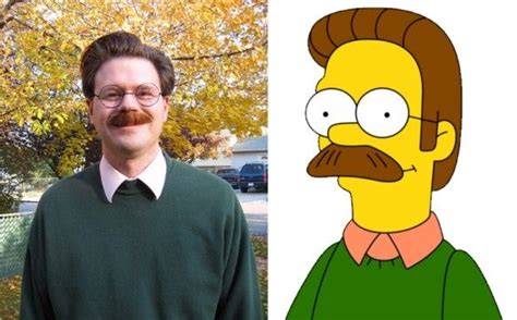 21 Real People Who Look Exactly Like Simpsons Characters Simpsons Characters The Simpsons