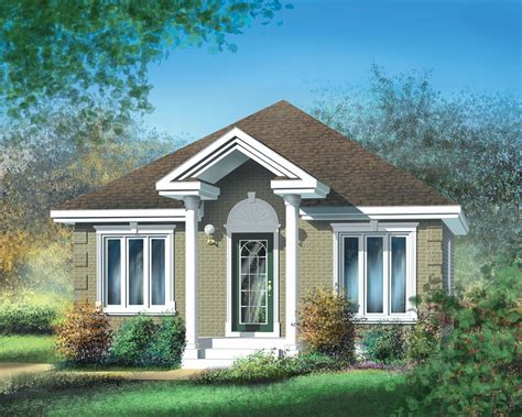 Cottage Style House Plan 2 Beds 1 Baths 780 Sqft Plan 25 103