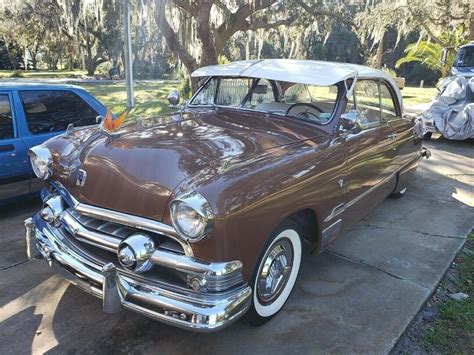 1951 Ford Victoria Brown With 70300 Miles Available Now For Sale
