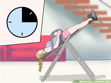 Stretch your back while you are inverted on the table. How to Use an Inversion Table: 9 Steps (with Pictures ...