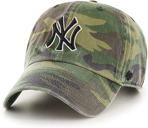 Mlb New York Yankees Camo Rgw Clean Up Cap Camouflage