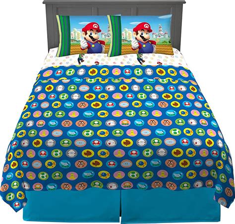 Super Mario Bed Sheets