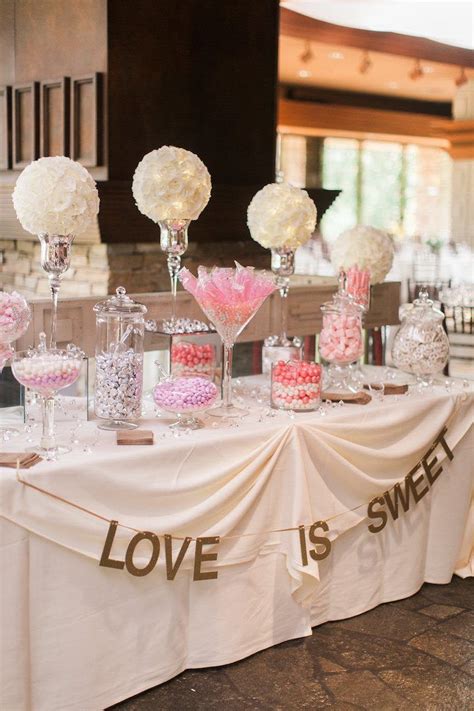 21 Wedding Favors Your Guests Will Actually Use Wedding Candy Table