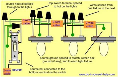 Wiring Diagram For Additional Fixture With One Switch Light Switch