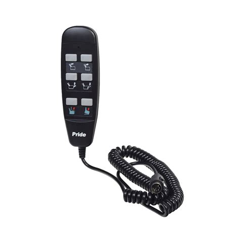 Eleasmb7120017 pride mobility lift chair remote hand control. 6-Button Hand Control for Pride LC525 & LC576 Lift Chairs ...