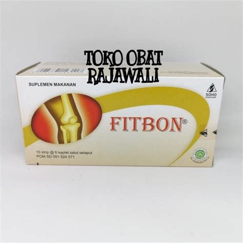 Jual Fitbon Vitamin Tulang Dan Sendi Perbox 6 Strip X 10 Tab Di Lapak