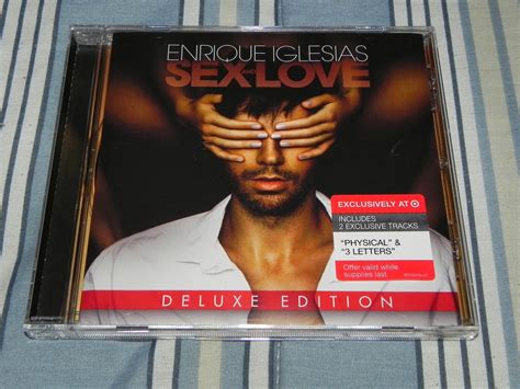 Publicafé Collection Cd Enrique Iglesias Sex And Love Deluxe