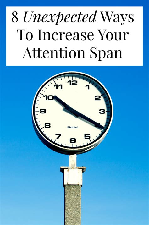 Want To Increase Your Attention Span Dont We All These Focus Tips