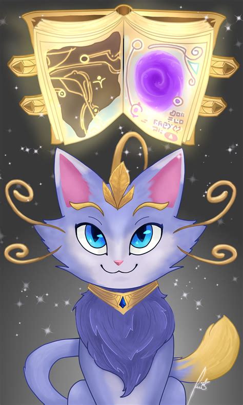 Yuumi The Magical Cat By Fabycinder On Deviantart Character Art