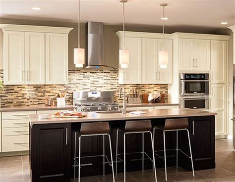 The white cabinets are what i m getting american woodmark. Ideas for Inspiration | American Woodmark | Kitchen ...