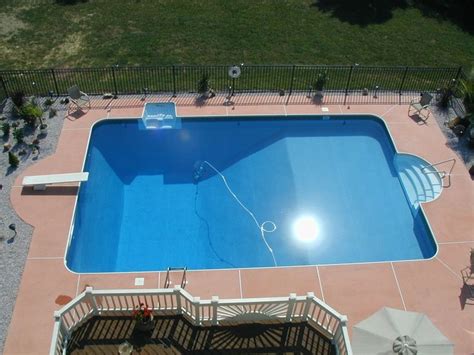Something Like This No Diving Board Same Shape Steps And Swim Out Pool Renovation By Ashlyn