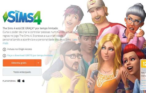 The Sims 4 Está Disponível De Graça Para Pcs Olhar Digital