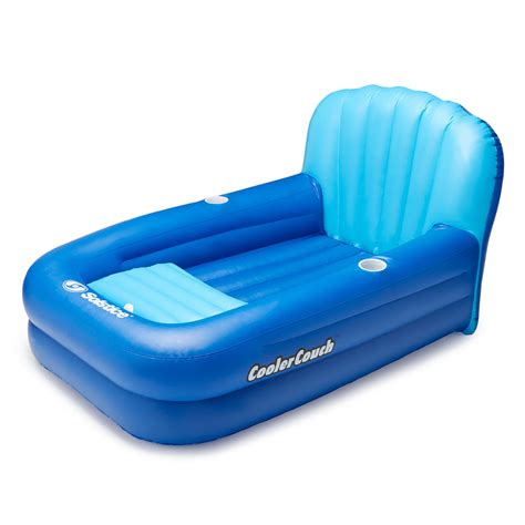 Swimline 15181sf Inflatable Swimming Pool Floating Lounger Cooler Couch