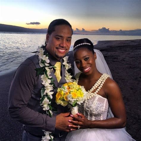 Jimmy Uso With Naomi On The Day Of Her Marriage WWE Superstars