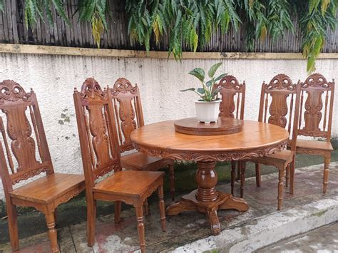6 Seater Narra Dining Set Furniture And Home Living Furniture Tables