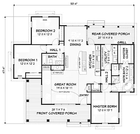 A 30 foot by 23 foot great room, kitchen 1500 square foot houseplans for architecture design 1500 square foot one story three bedroom home design with basement and 3 bed 1 storey. House Plan 3125-00020 - Farmhouse Plan: 1,619 Square Feet ...