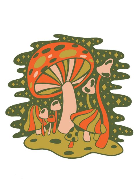 Trippy Mushroom Png Png Image Collection