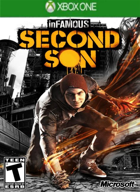Infamous Second Son Xbox One Cover By Ruthlessguide1468 On Deviantart