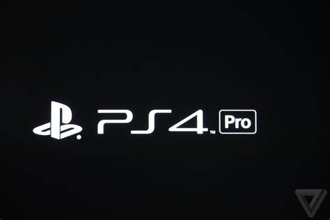 Sony Announces Playstation 4 Pro With 4k Hdr Gaming For 399 The Verge