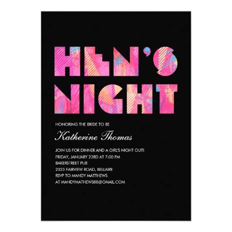 hens night invitations 1 000 hens night invites and announcements