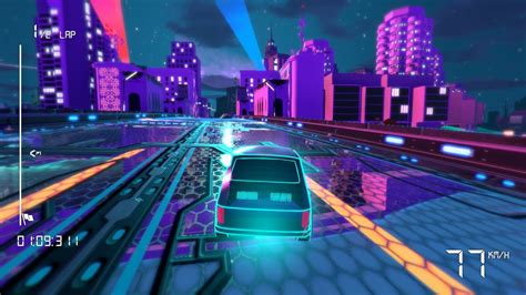 Electro Ride The Neon Racing Gameplay Pc Game Youtube