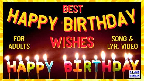 Upload colorful photos to the template, add text, pick a cheerful soundtrack. Happy Birthday Song for adults ️New Good Wishes "Happy ...