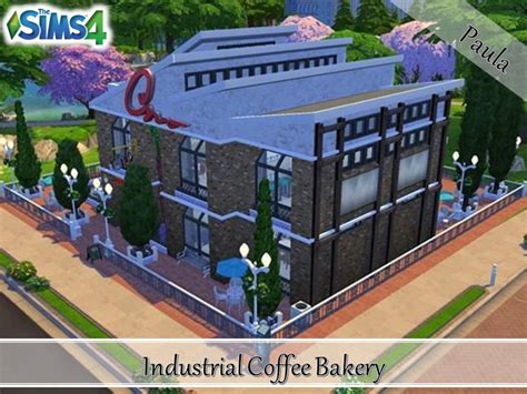 The Sims Resource Industrial Coffee Bakery