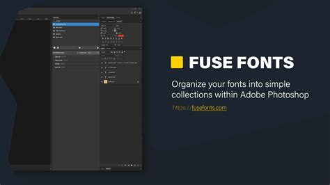 Github Fuse Fontsplugin Adobe Photoshop Plugin For Managing Fonts