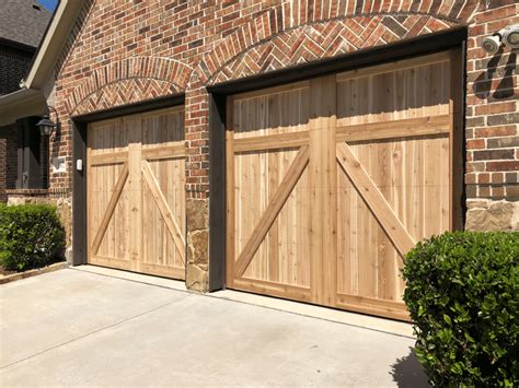 Custom Wood Garage Door Add Beauty 2 Ur Home Wood Doors Have Style