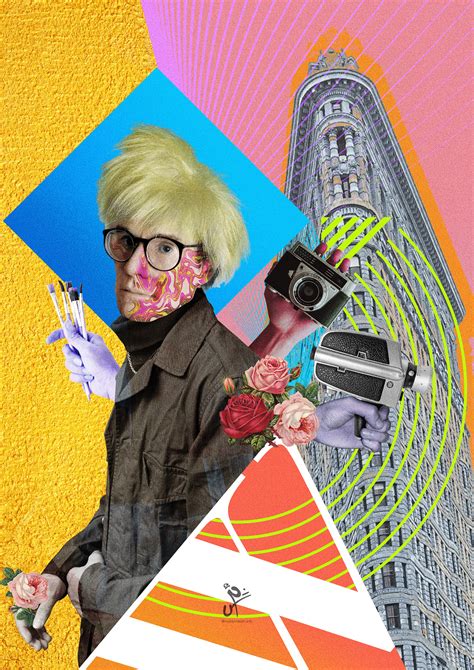 Andy Warhol Collage On Behance