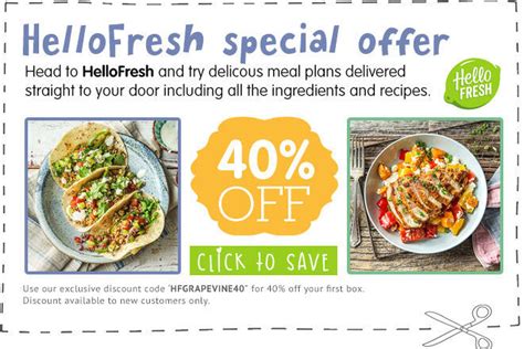 Hellofresh Discount Codes 40 Off In July Mums Grapevine
