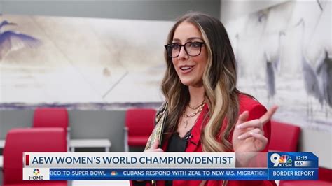 Aew Womend World Championdentist Dr Britt Baker Youtube