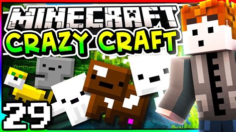 Minecraft Crazy Craft 30 Episode 29 Inventory Pet Hunt Youtube