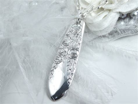 Spoon Jewelry Spoon Necklace Spoon Pendant By Thecottagepath