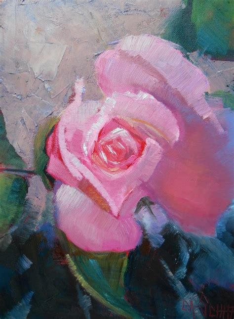 Carol Schiff Daily Painting Still Life Rose Painting Rose Still Life