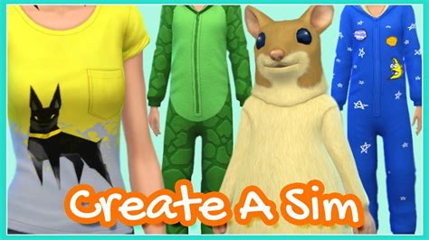 Mouse Costume Create A Sim Overview The Sims 4 My First Pet Stuff