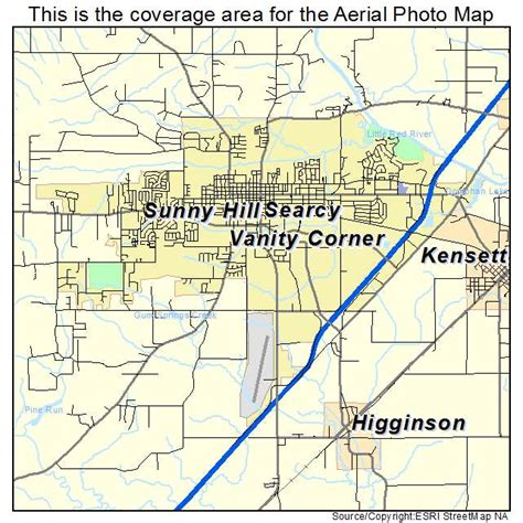 Aerial Photography Map Of Searcy Ar Arkansas