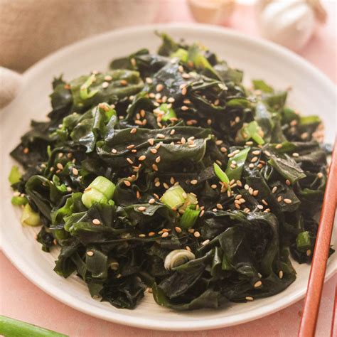 Wakame Seaweed Salad Paleo Whole30 Keto Vegan
