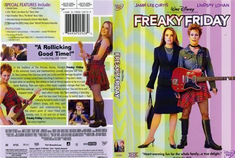 Freaky Friday 2003 R1 Movie Dvd Cd Label Dvd Cover Front Cover