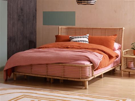 We offer twin, full/queen and king sizes. Rattan bed edit | These cane and rattan beds are made for ...
