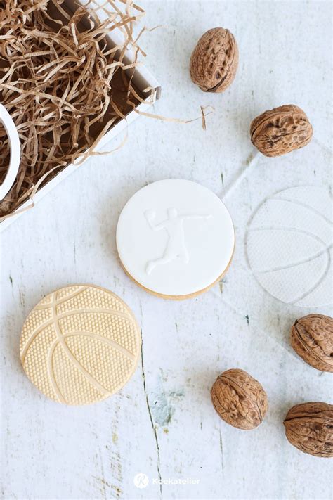 Fondantstempel Basketbal Koekatelier Sport Thema Verjaardag