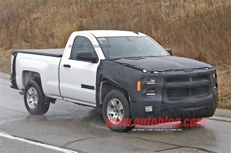 Updated Chevy Silverado Spied Possibly With Aluminum Components Autoblog