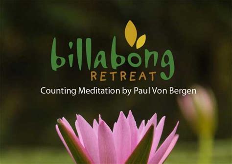 Free Guided Meditation By Paul Von Bergen Billabong Retreat Sydney