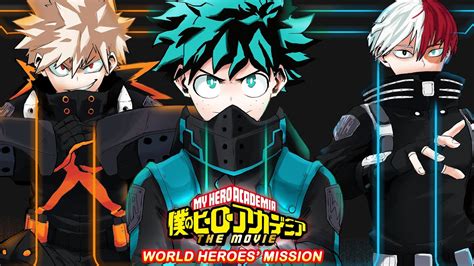 My Hero Academia World Heroes Mission Gets An English Release Date And