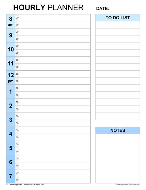 Hourly Planners Free Printables Printabulls Free Printable Weekly