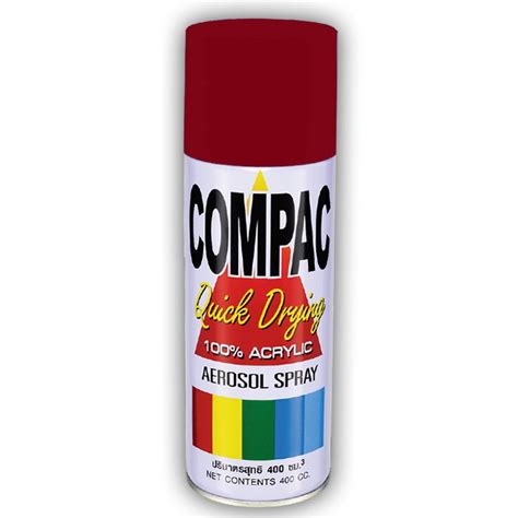 Compac Acrylic Lacquer Spray Maroon Cacs 222 Hndmd