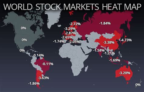 Cnn World Stock Market Map