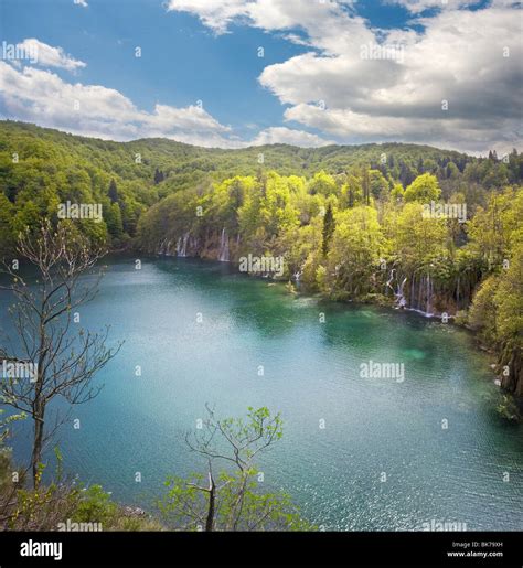 Galovac Lake In Plitvice Lakes National Park Croatia Stock Photo Alamy